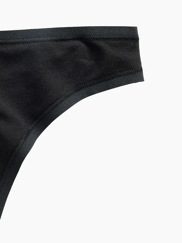 Mjukaste stringtrosa i ekologisk stretchbomull