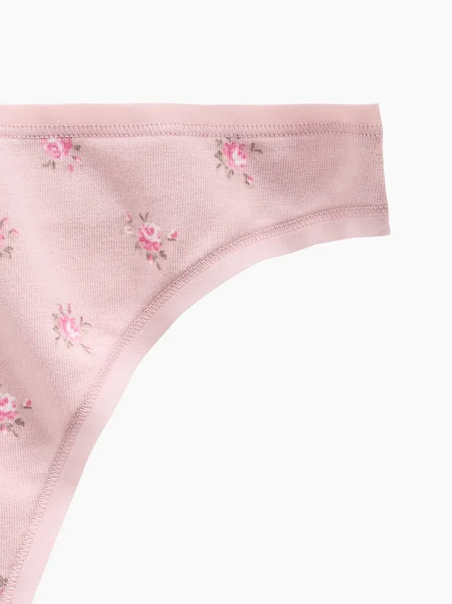 Mjukaste stringtrosa i ekologisk stretchbomull