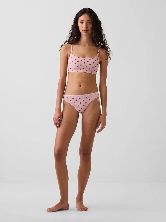 Mjukaste stringtrosa i ekologisk stretchbomull