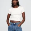 Modern kort T-shirt