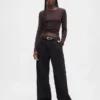 Modern kort T-shirt