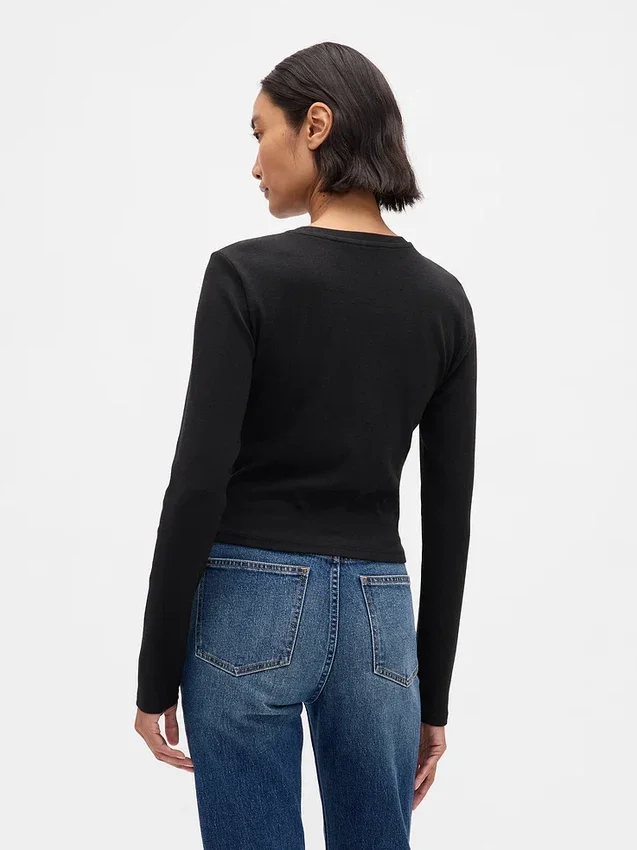 Modern kort T-shirt