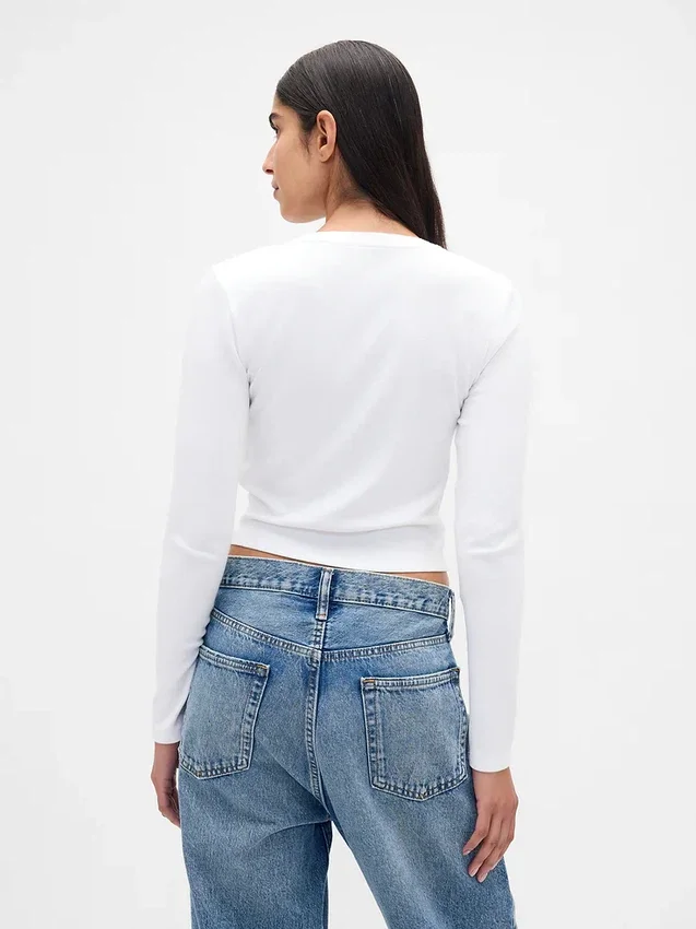 Modern kort T-shirt