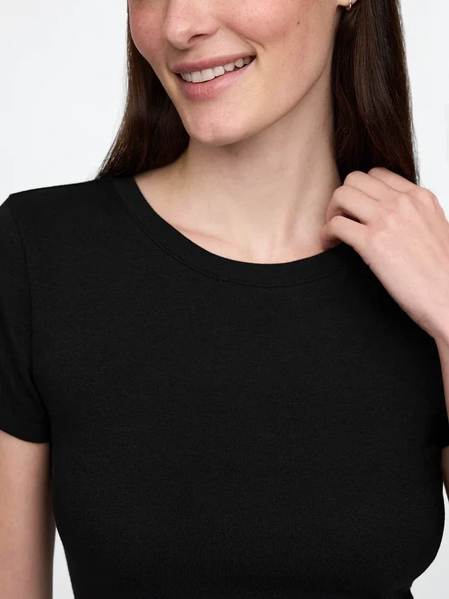Modern kort T-shirt