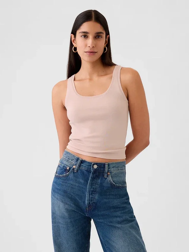 Modern kort topp