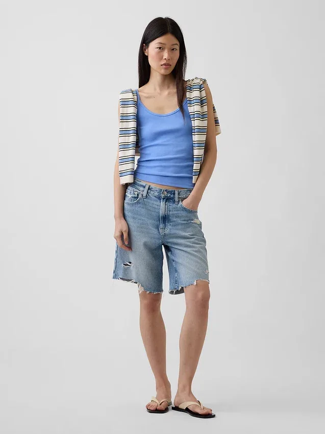 Modern kort topp