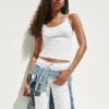 Modern kort topp