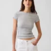 Modern ribbad T-shirt