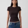 Modern ribbad T-shirt
