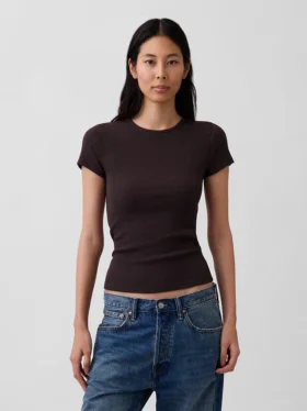 Modern ribbad T-shirt