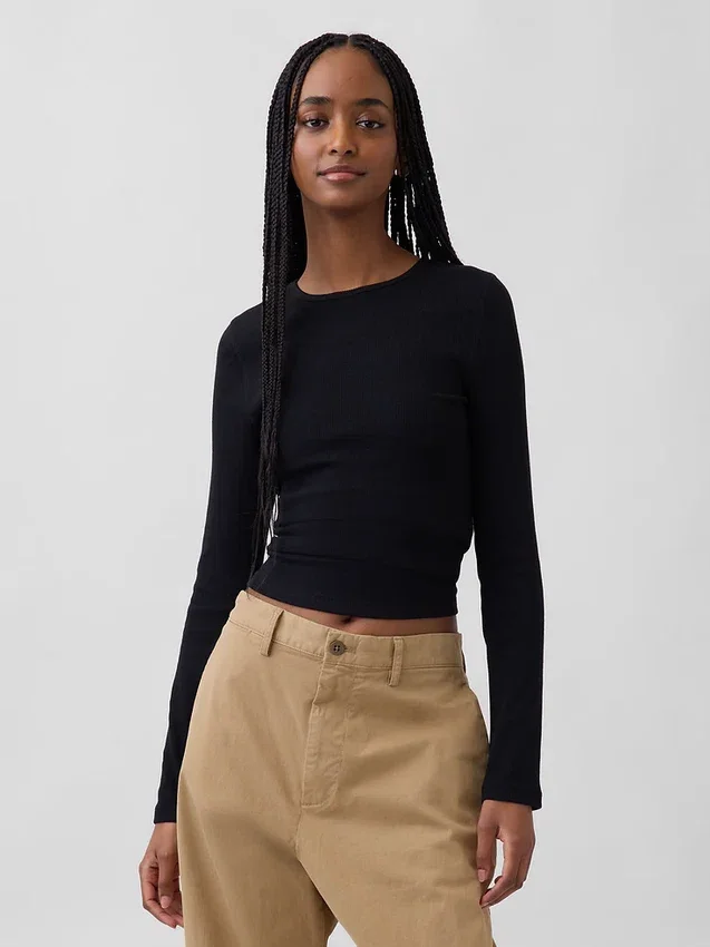 Modern ribbad T-shirt