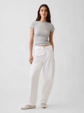 Modern ribbad T-shirt