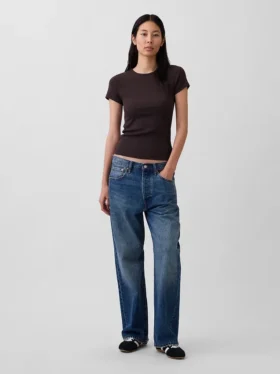Modern ribbad T-shirt
