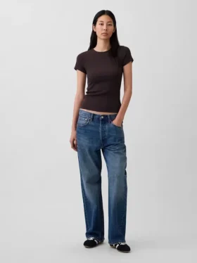 Modern ribbad T-shirt