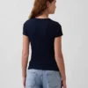 Modern ribbad T-shirt