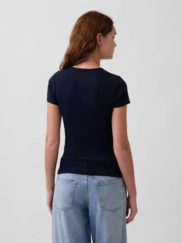 Modern ribbad T-shirt
