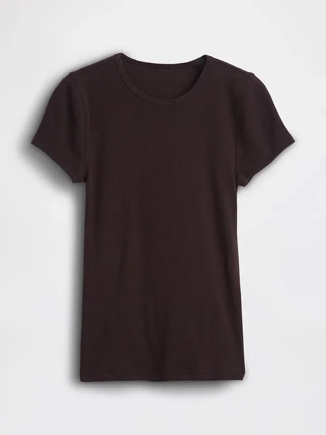 Modern ribbad T-shirt