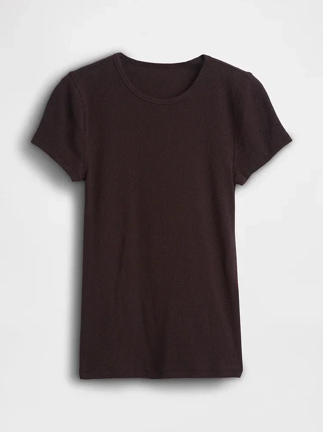 Modern ribbad T-shirt
