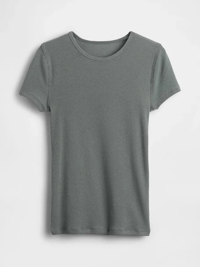 Modern ribbad T-shirt