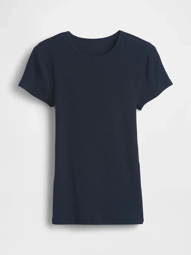 Modern ribbad T-shirt