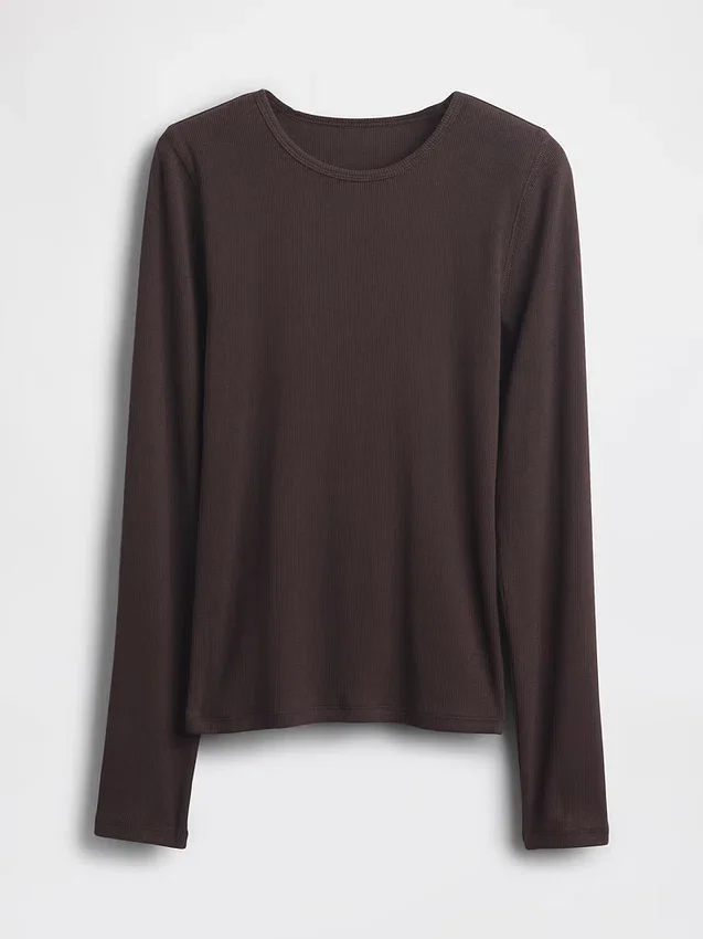 Modern ribbad T-shirt