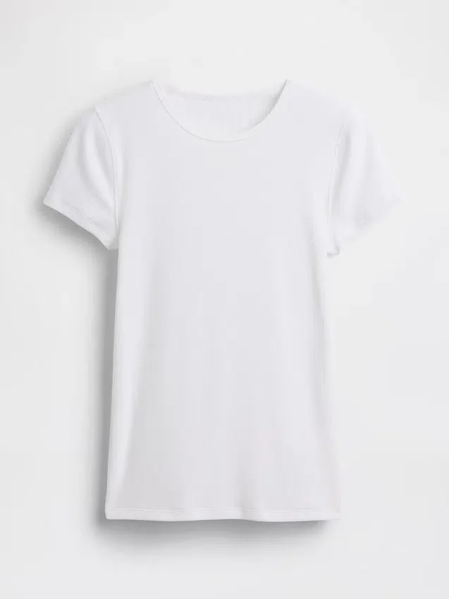 Modern ribbad T-shirt