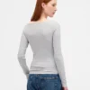 Modern T-shirt med båthals