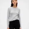 Modern T-shirt med rund hals