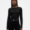 Modern T-shirt med rund hals