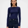 Modern T-shirt med rund hals