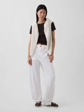 Modern T-shirt med rund hals