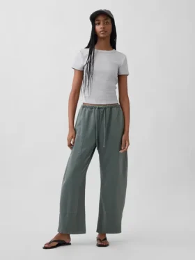 Modern T-shirt med rund hals
