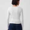Modern T-shirt med rund hals