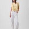 Modern T-shirt med rund hals