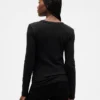 Modern T-shirt med rund hals