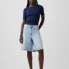 Modern T-shirt med rund hals