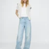 Modern T-shirt med rund hals