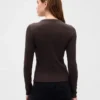 Modern T-shirt med rund hals
