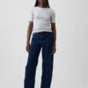 Modern T-shirt med rund hals
