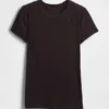 Modern T-shirt med rund hals