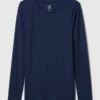 Modern T-shirt med rund hals