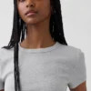 Modern T-shirt med rund hals
