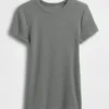 Modern T-shirt med rund hals
