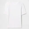 Modern T-shirt med rund hals