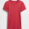 Modern T-shirt med rund hals