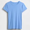 Modern T-shirt med rund hals
