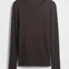 Modern T-shirt med rund hals
