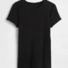 Modern T-shirt med rund hals