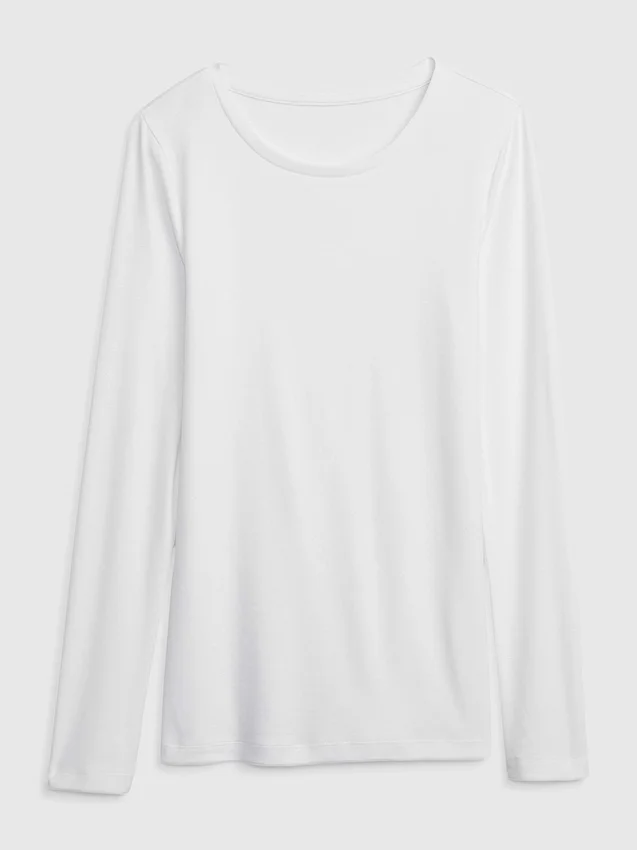 Modern T-shirt med rund hals