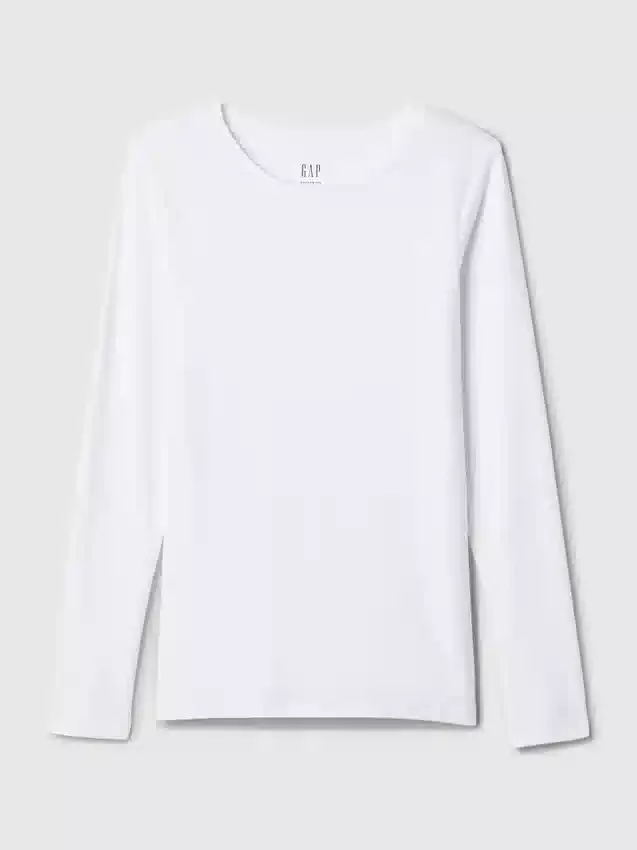 Modern T-shirt med rund hals